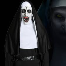 The nun/valek simply jumps out and scares people before disappearing. Movie The Nun Cosplay Valak Costume Virgin Mary Monja Deluxe Scary Costumes For Men Women Halloween Party Movie Tv Costumes Aliexpress