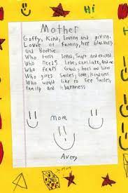 It was revived during the second world war, when american servicemen brought over their tradition of mother's/mothers' day. Kids Write Mother S Day Cards That Are More Honest Than Sweet Wsj