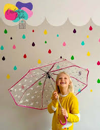 Raindrop Wall Stickers Vinyl Wrap For