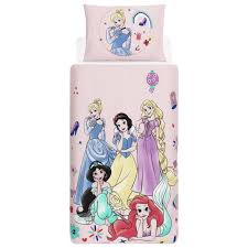 Disney Princesses Pink Kids Bedding Set