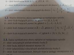 zadanie z matematyki dla liceów zadanie 1.2 i zadanie 1.3 daje naj -  Brainly.pl