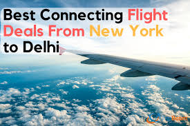 best connecting flight deals from new