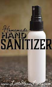 homemade hand sanitizer spray diy