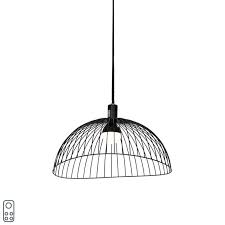 Outdoor Hanging Lamp Black Ip44 Incl