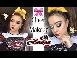 cheer makeup tutorial pct cobras