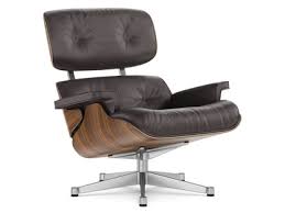 Lounge Chair Walnut With Black
