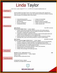 Elementary Teacher Resume Examples Sample For School With