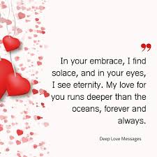 125 true romantic deep love messages