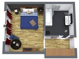 Hotel Room Floor Plan Design
