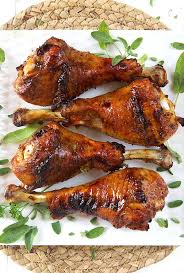 maple er roasted turkey legs the