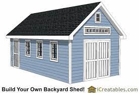 backyard shed plans