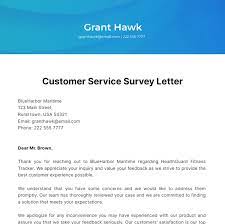 free customer service letter templates
