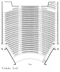 Seating Chart Uncsa