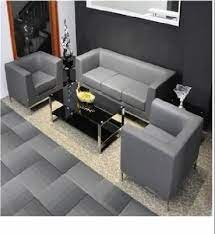 grey 17 18 office leatherette sofa