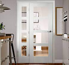 internal french doors with side panels