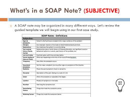 Lesson 1 8 The Soap Note Unit 1 Mental Health Ppt Video