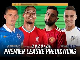 premier league predictions 2020 21