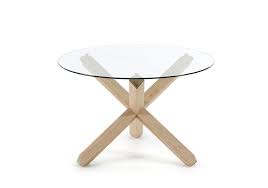 nori round dining table glass fancy