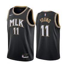 The women's trae young jerseys are specially designed for the ladies. Trae Young Atlanta Hawks 2020 21 Young Mlk City Jersey Honor Dr King Ctjersey Store