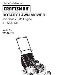 Sears Craftsman Repair Parts Manual