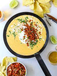 choriqueso creamy queso dip with
