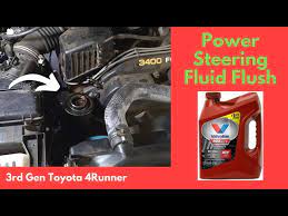 power steering fluid flush 3rd gen