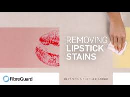 how to remove lipstick stains from a