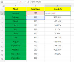 how to use percene formula in excel