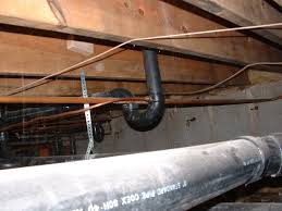 potable water line to trap plumbing