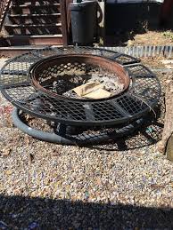 Using a fire pit grate helps to eliminate the struggles of starting a campfire. Ranch Fire Pit With Grilling Grate Srfp96