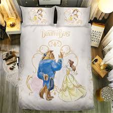 disney bed clothes 3d cartoon beauty