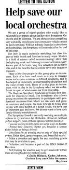 Baytown Symphony Orchestra In The News Bso