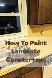 Paint For Laminate Countertops How To