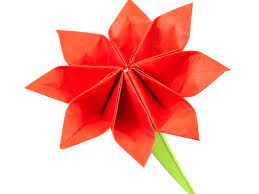 how to fold an 8 petal origami flower