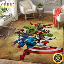 avengers superhero marvel rug