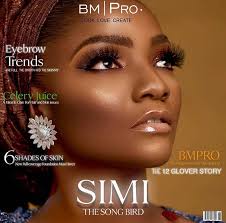 simi gold looks simply stunning as bm