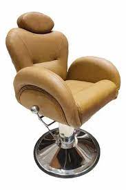 modern brown adjule salon chair