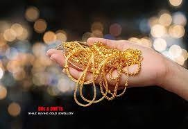 of gold jewellery
