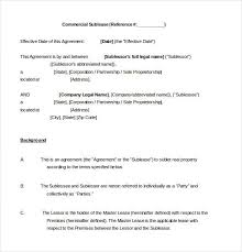 Full name and contact address of both the landlord and tenant. 19 Sublease Agreement Templates Word Pdf Pages Free Premium Templates