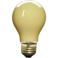 Westpointe 70801 Medium Base Yellow Bug Light Bulb 60w 130v 2 Pack Toolboxsupply Com