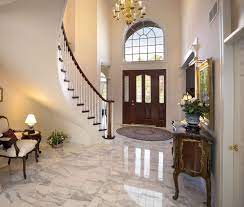 how to install marble floor tiles