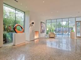 modern concrete floors polished