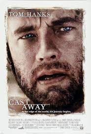 Cast Away" movie poster, 2000. | Cast away movie, Tom hanks, It cast