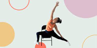 chair yoga poses exercises to reduce