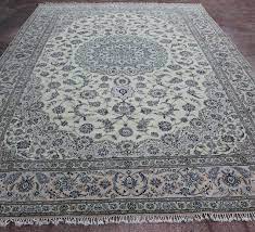 persian nain wool silk carpet
