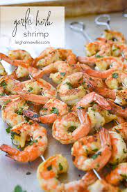 grilled garlic and herb shrimp leigh