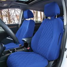 Blue Neoprene Custom Car Seat Cover