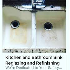 kitchen bathroom sink refinishing