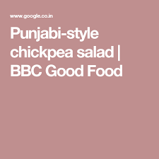 Punjabi Style Chickpea Salad Bbc Good Food Bbc Good Food