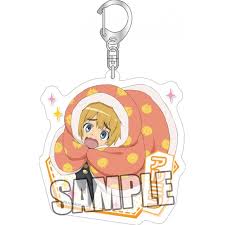 Adapted from the hit spinoff manga series—attack on titan: Attack On Titan Junior High Acrylic Key Chain Armin